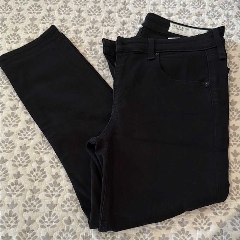 Rag & Bone Black Skinny Jeans